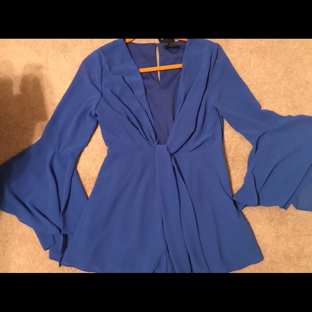 Blue romper